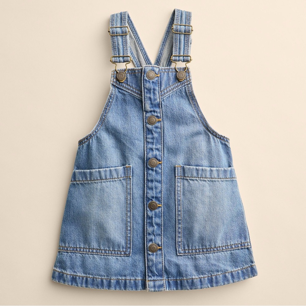 Little Co. by Lauren Conrad Organic Denim Jumper, 4T